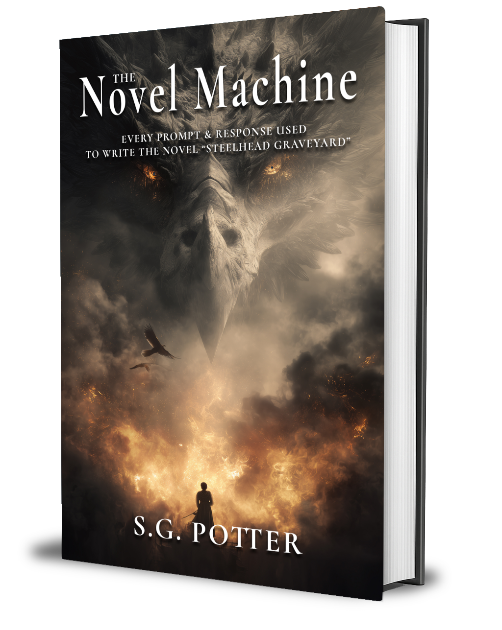 The Novel Machine: Every prompt and response used to create the novel Steelhead Graveyard